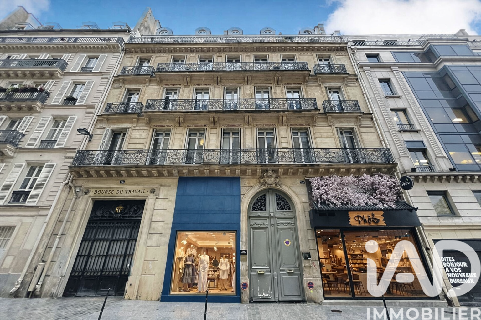 Paris 10e - 63m² - 3p. - 1ch.