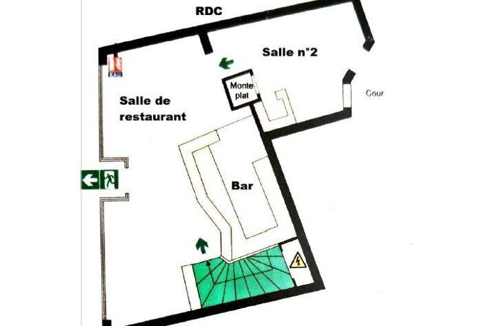 Vente Restaurant 94 m&sup2; — photo 2