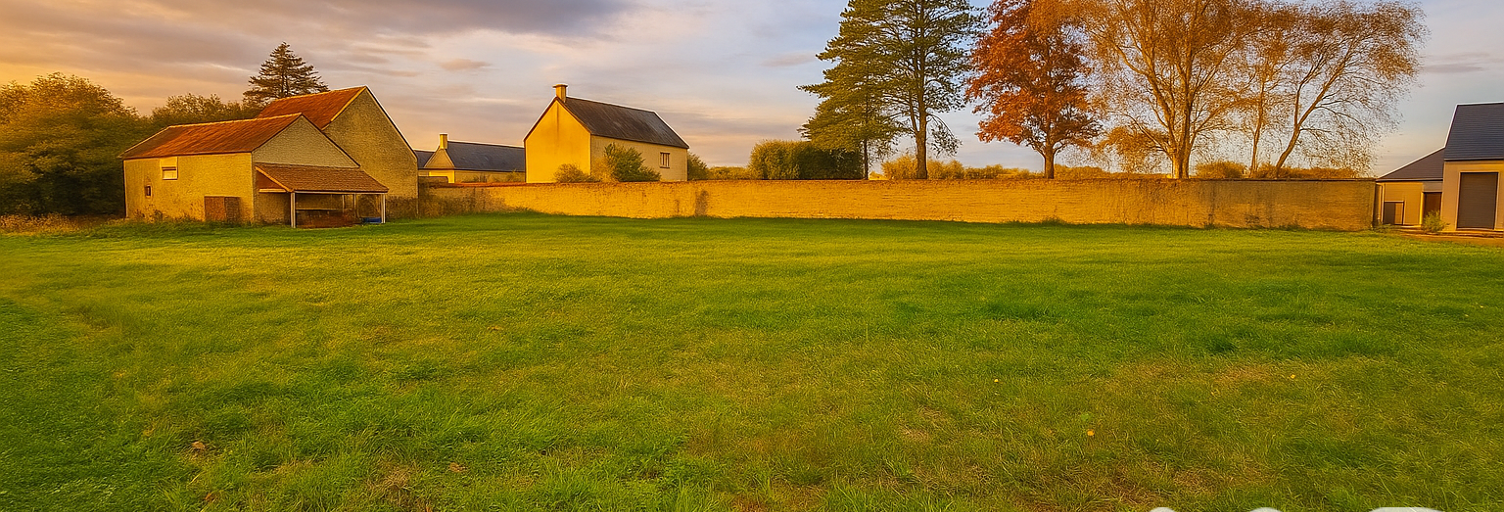 Terrain  1100 m² à vendre à Vaux-sur-Seulles (14400)