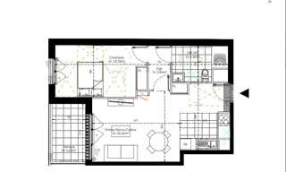 Appartement 2 Pièces 48 m² à vendre à Sainte-Geneviève-des-Bois (91700)