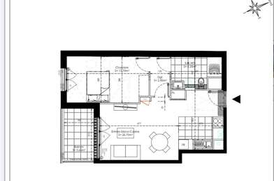 Appartement 2 pièces 252700 €