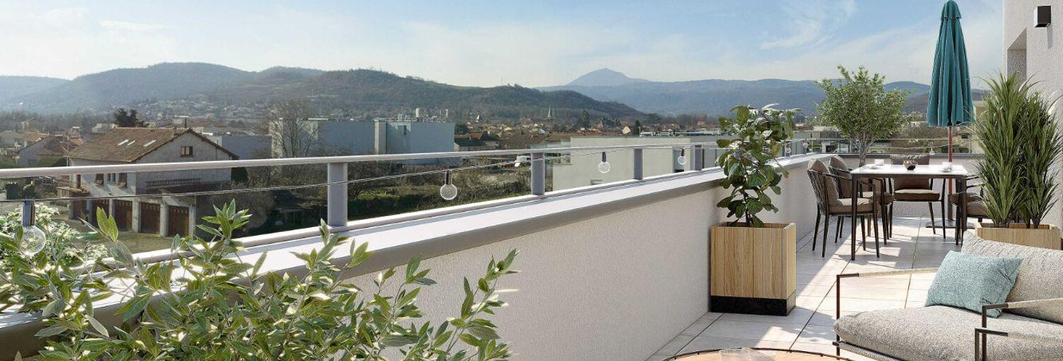 Appartement 3 Pièces 58 m² à vendre à Cébazat (63118)