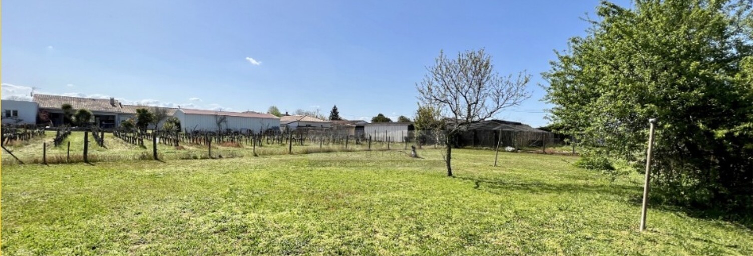 Terrain  500 m² à vendre à Castres-Gironde (33640)
