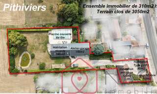 Maison 10 Pièces 290 m² à vendre à Pithiviers (45300)