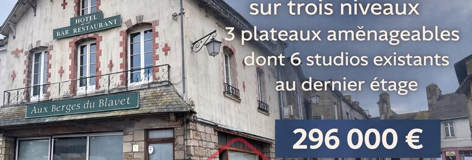 Immeuble  400 m² à vendre à Pontivy (56300)