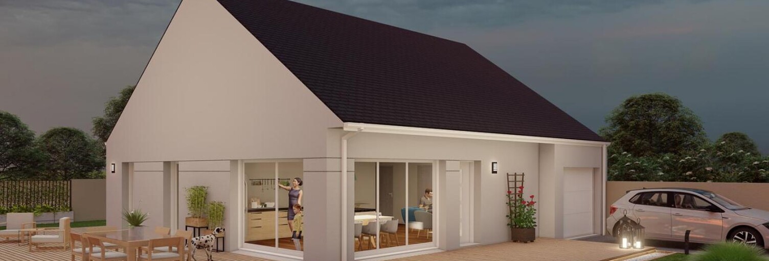 Maison 6 Pièces 93 m² à vendre à Québriac (35190)