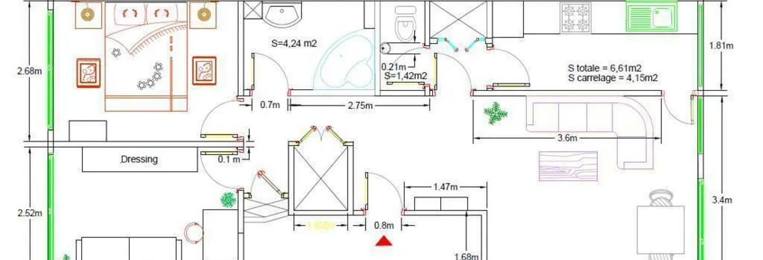 Appartement 3 Pièces 56 m² à louer à Meudon (92190)