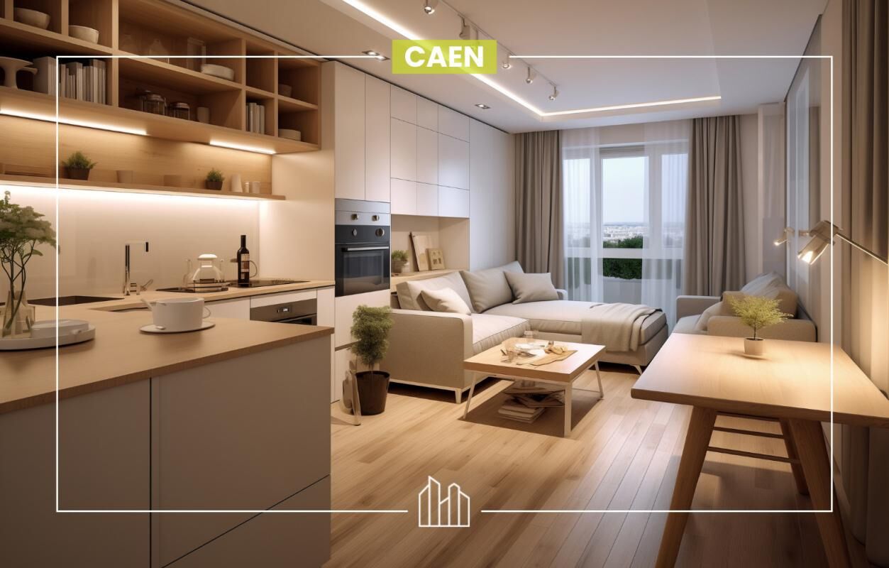 Appartement  T1 à vendre Caen 14000
