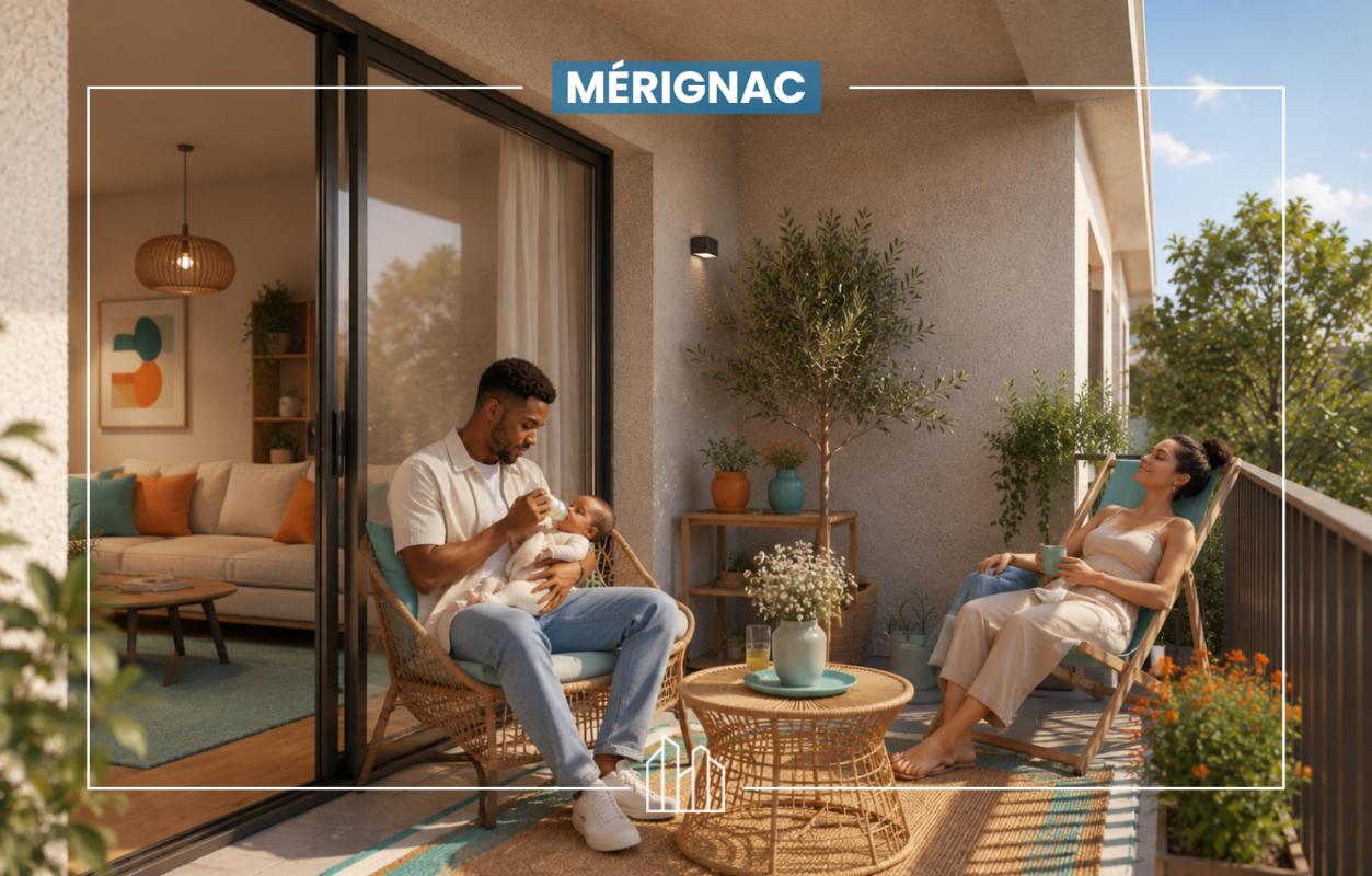 Appartement  T2 à vendre Mérignac 33700