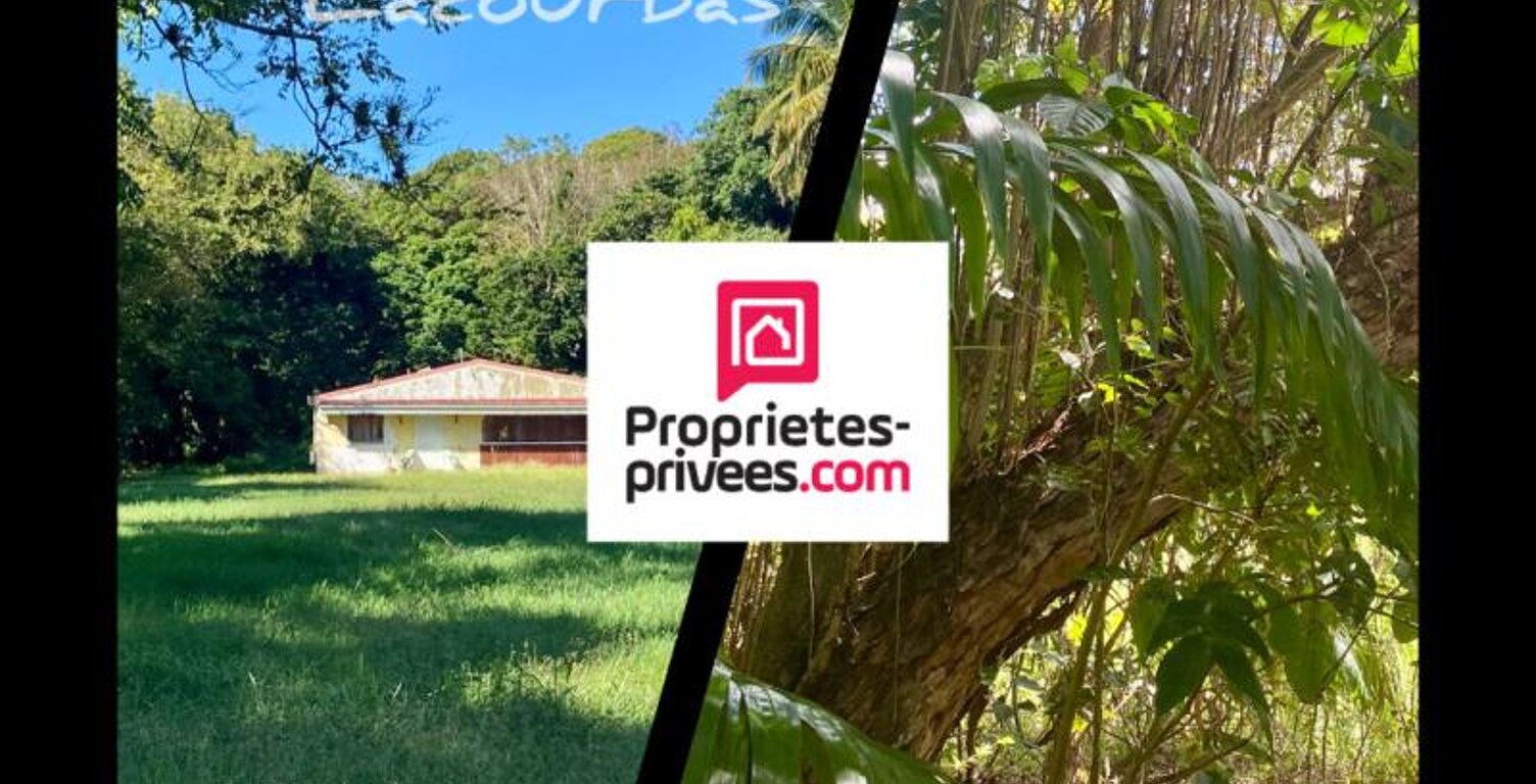 Terrain viabilisé 10000 m2 constructible accès littoral- Pointe Noire -Guadeloupe — photo 1