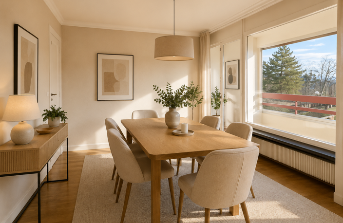 CALUIRE-ET-CUIRE - Grand appartement de 4 pièces de 96.53 m2 — photo 2