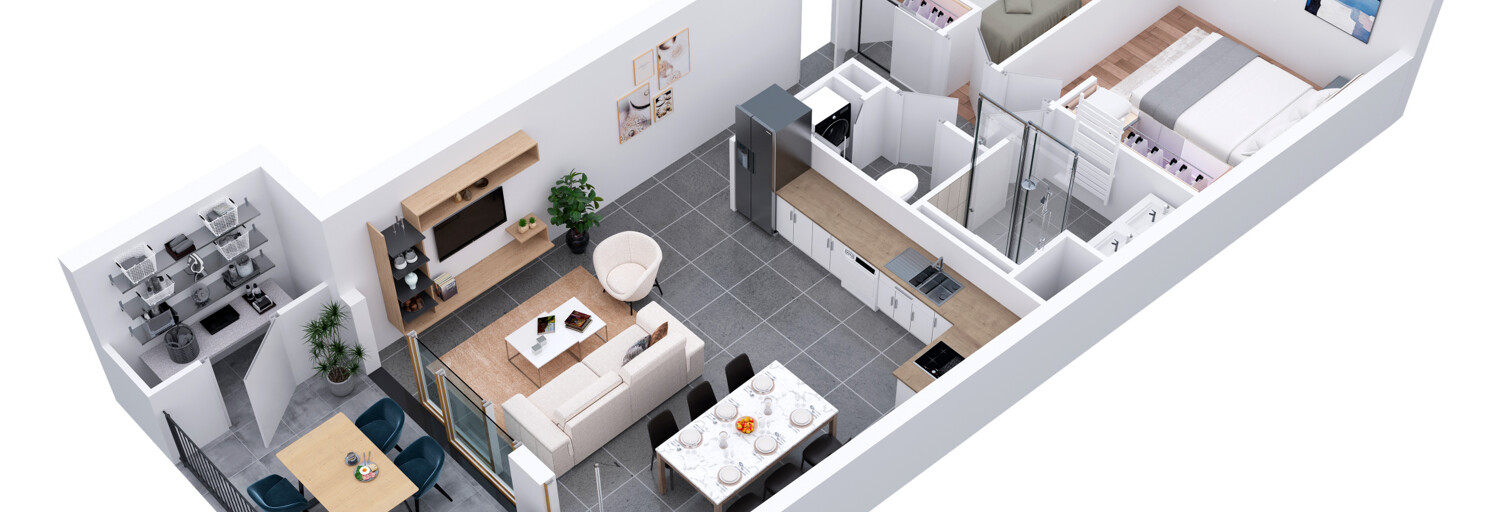 Appartement 3 Pièces 65 m² à vendre à Aix-les-Bains (73100)