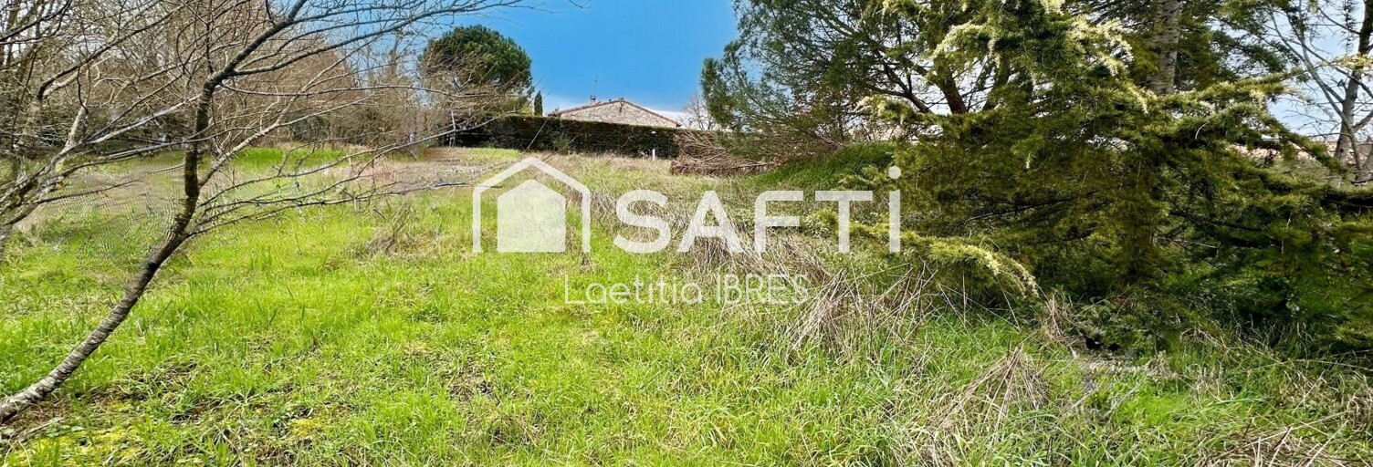 Terrain  1500 m² à vendre à Mirepoix-sur-Tarn (31340)