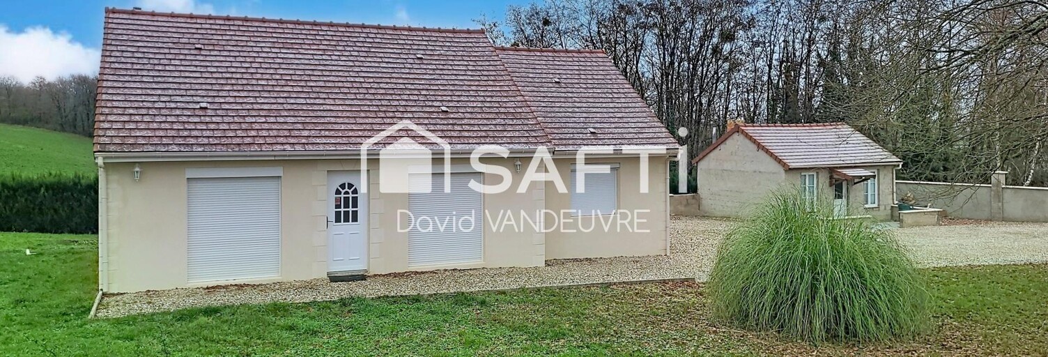 Maison 4 Pièces 97 m² à vendre à Le Pont-Chrétien-Chabenet (36800)