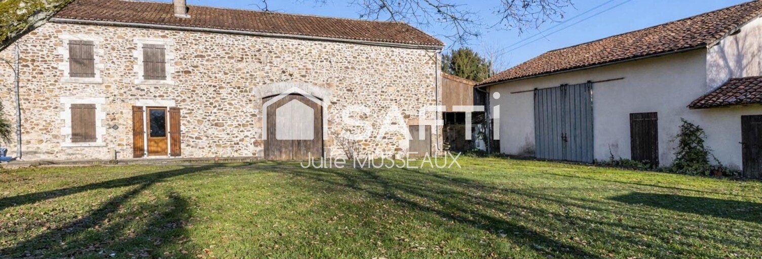 Maison 5 Pièces 124 m² à vendre à Écuras (16220)
