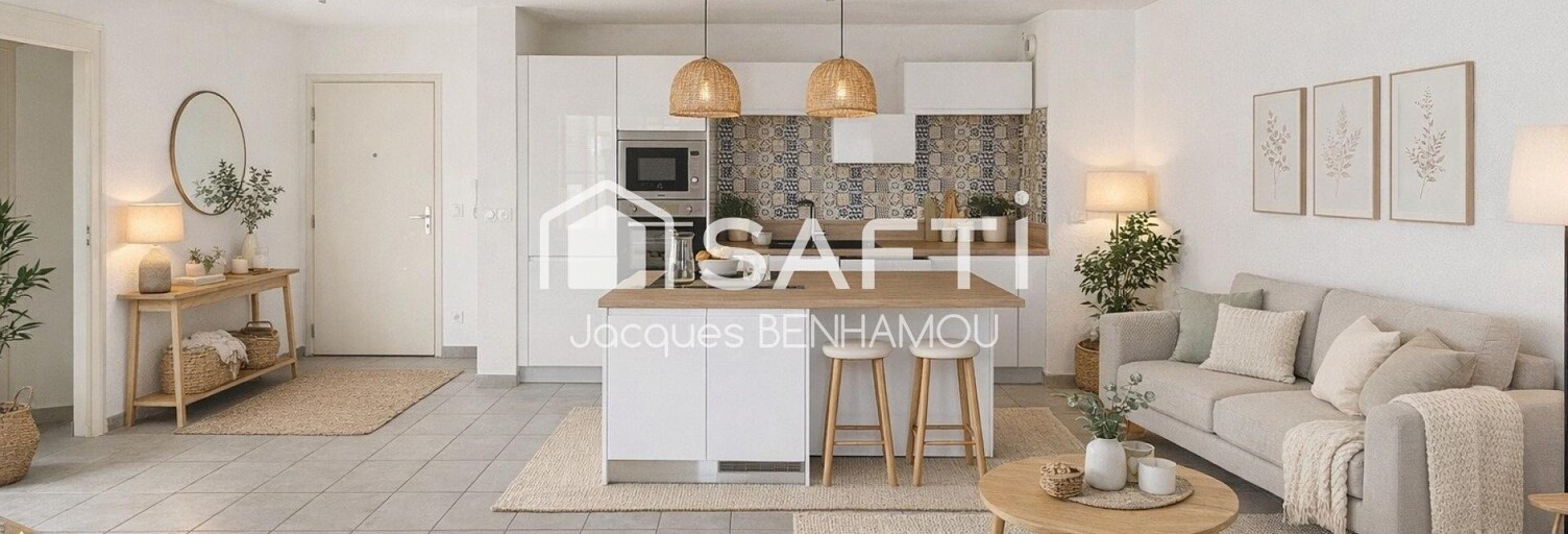 Appartement 3 Pièces 88 m² à vendre à Marseille 3 (13003)