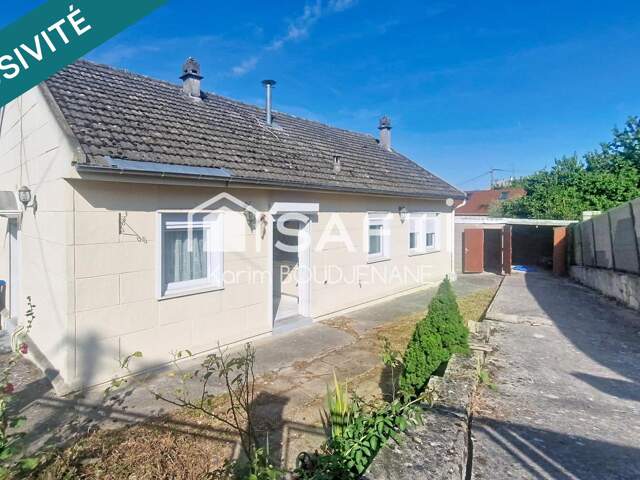 Maison individuelle de plain-pied, 3 chambres, garage, dépendance sur 440 m2 de terrain... — photo du bien