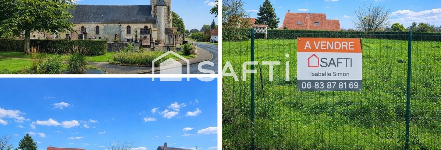 Terrain  513 m² à vendre à Sorrus (62170)