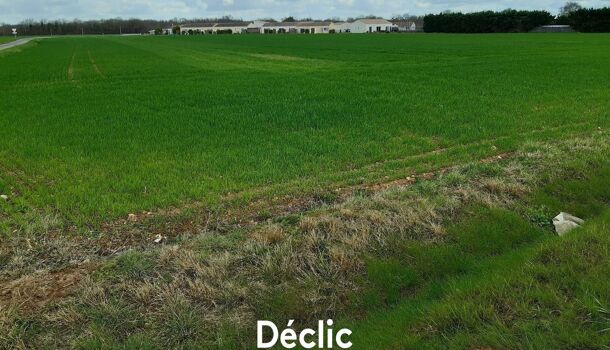 Terrain  à vendre Nancras 17600