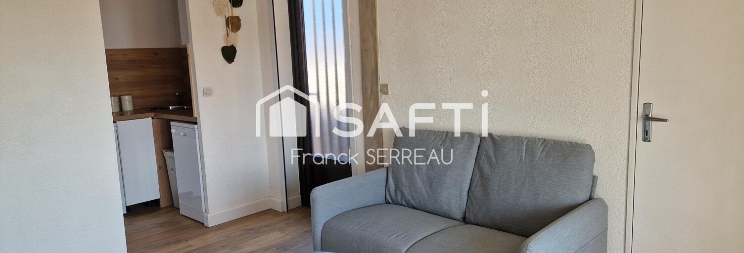 Appartement 3 Pièces 36 m² à vendre à Gruissan (11430)