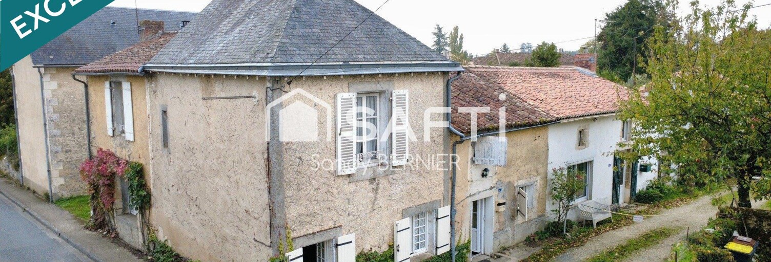 Maison 3 Pièces 100 m² à vendre à Roches-Prémarie-Andillé (86340)