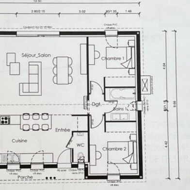Maison 5 pièces 308000 €
