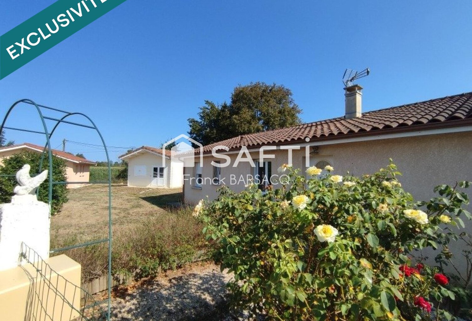 VILLA PLAIN PIED  4 CHAMBRES AVEC CHALET ET GARAGE — photo 1
