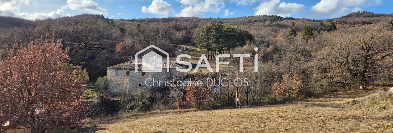 Terrain  1000 m² à vendre à Noyers-sur-Jabron (04200)