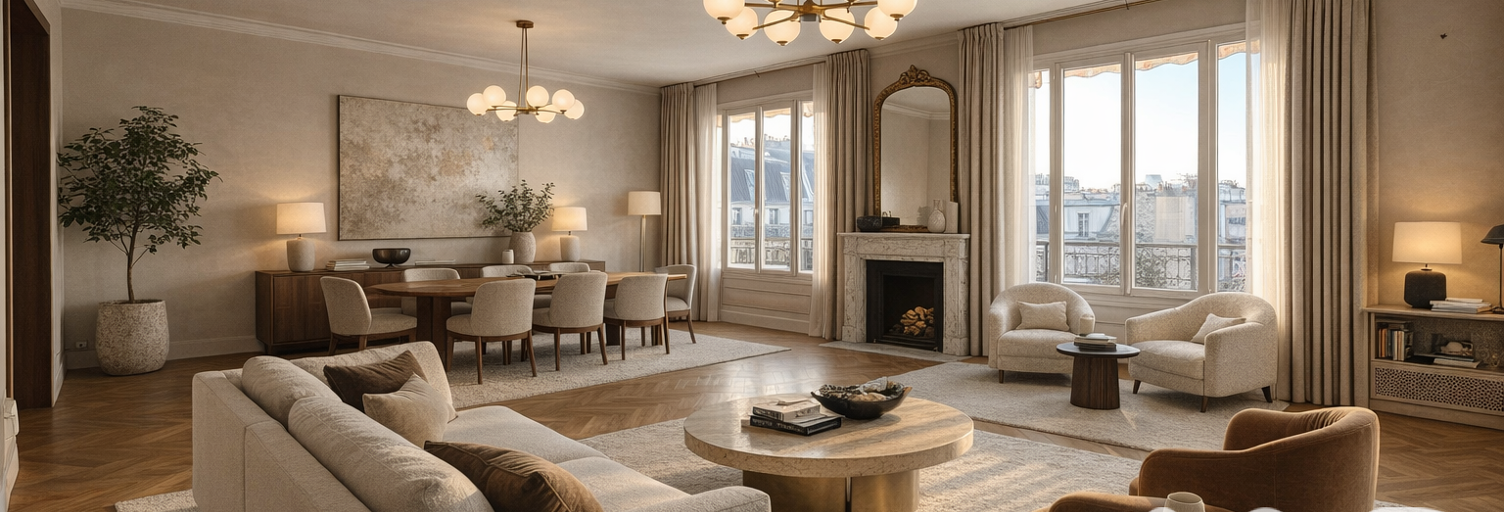 Appartement 4 Pièces 119 m² à vendre à Paris 16 (75016)