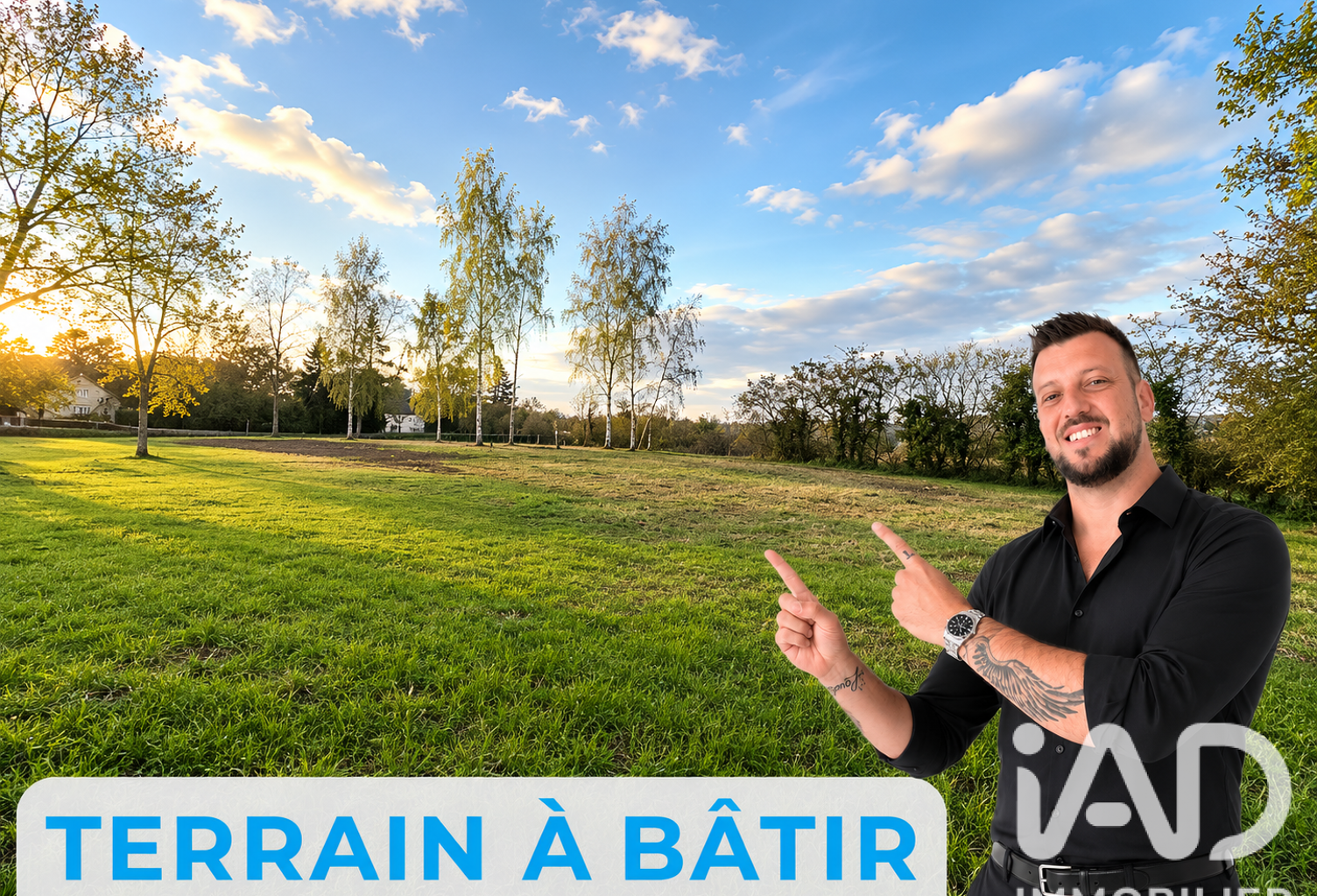 Vente Terrain à bâtir 800 m&sup2; — photo 1