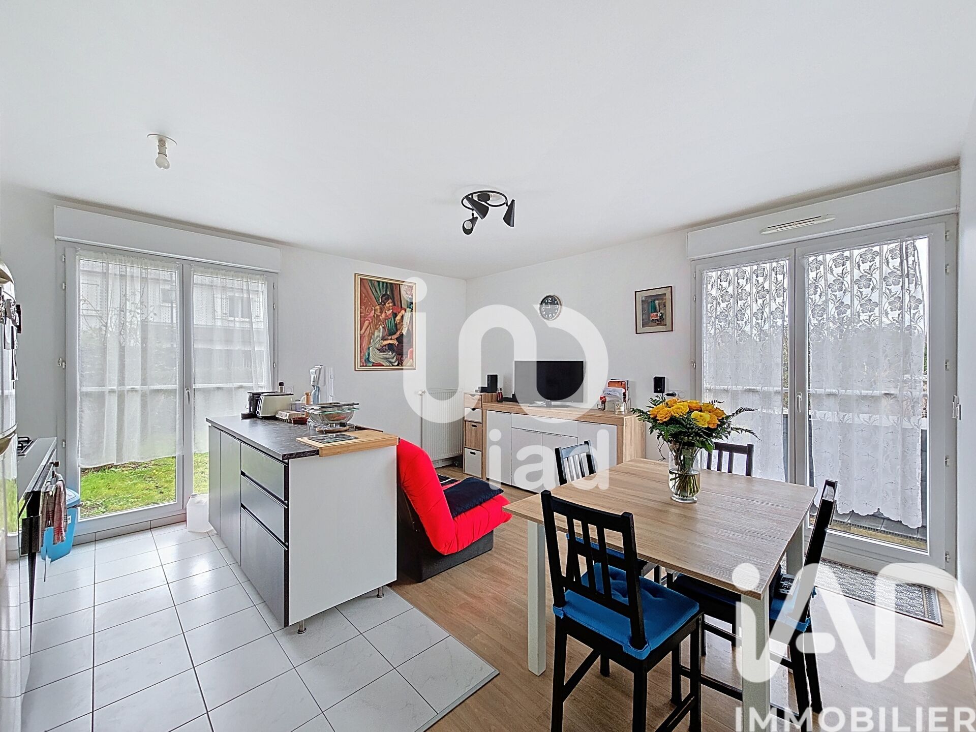 Grisy-Suisnes - 44m² - 2p. - 1ch.