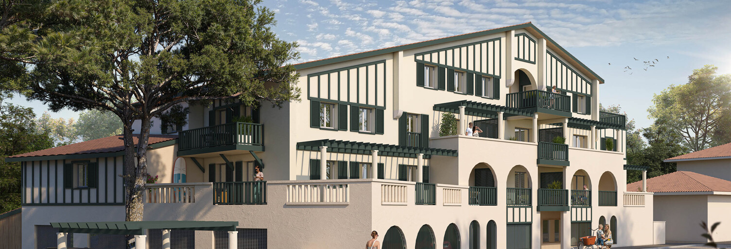 Appartement neuf T2, T3, T4 Pièce 37 à 79 m² à vendre à Sanguinet (40460)