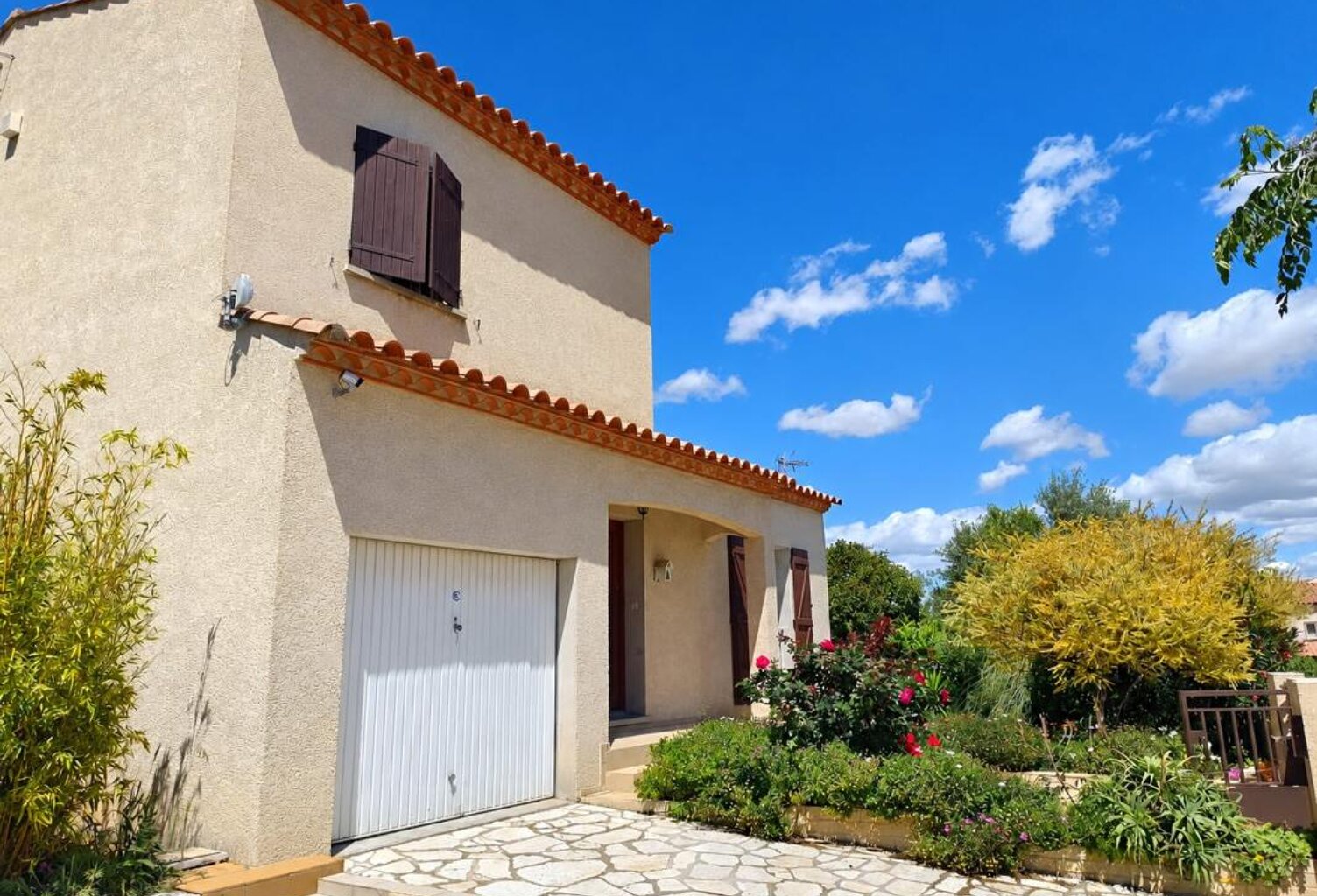 Bages - Villa T4 sur 4 faces avec garage et jardin — photo 1