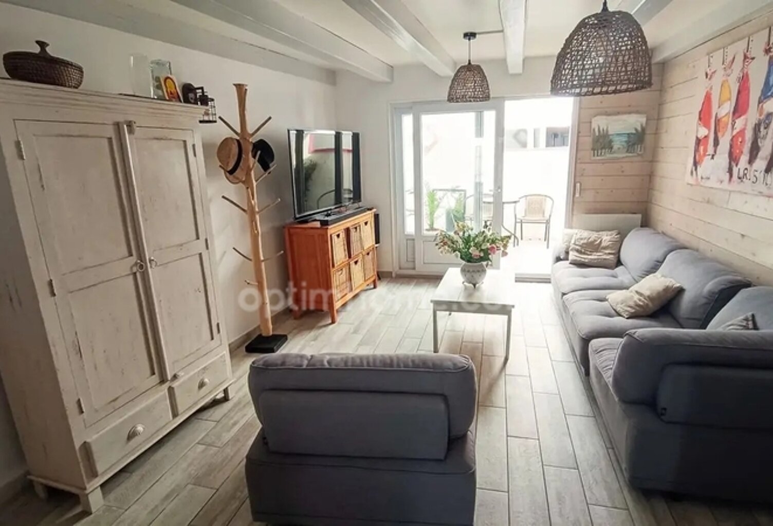 Maison de village  A SAINT CLEMENT DES BALEINES AVEC UN  PATIO  EXTERIEUR — photo 1