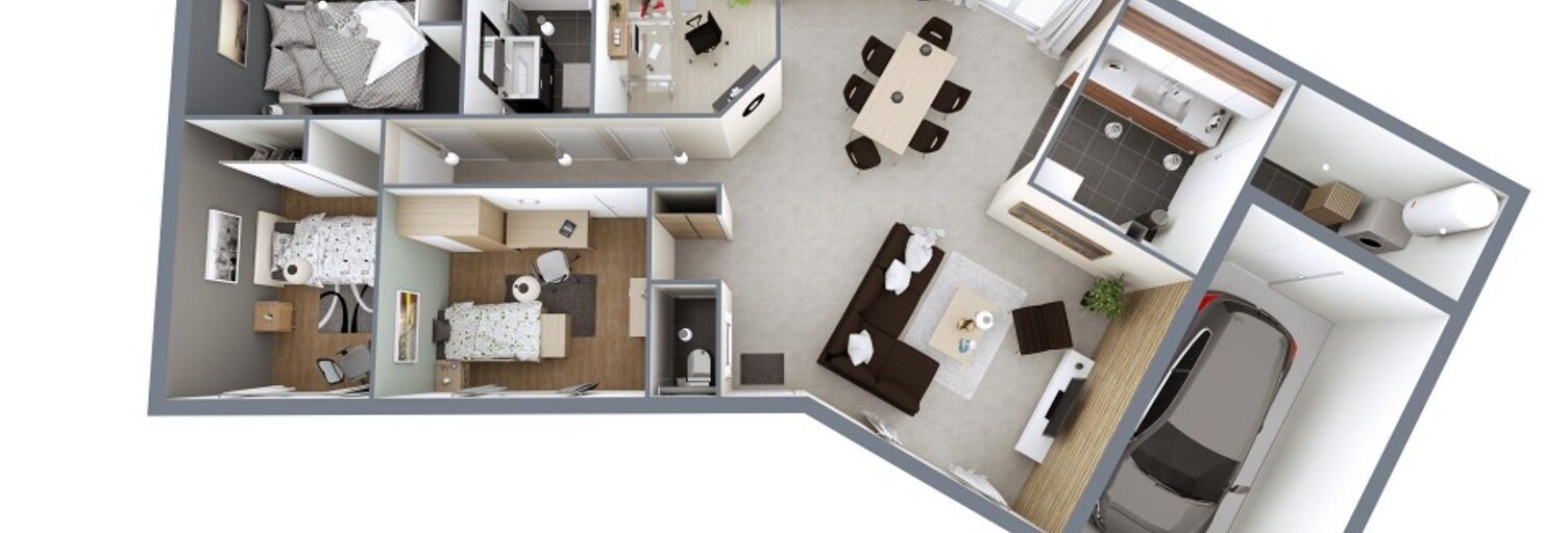 Maison 4 Pièces 100 m² à vendre à Saint-Exupéry (33190)