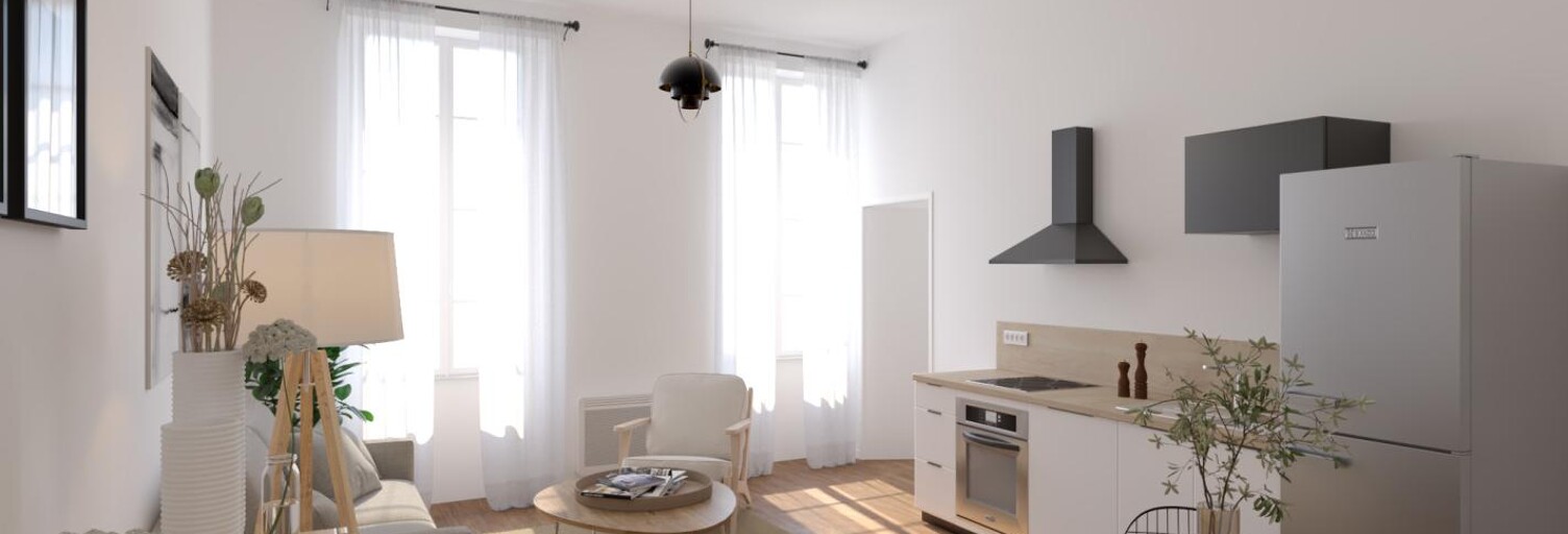 Appartement 2 Pièces 45 m² à louer à Marseille 6 (13006)