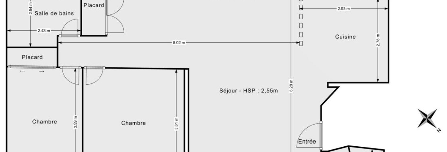 Appartement 3 Pièces 73 m² à vendre à Paris 2 (75002)