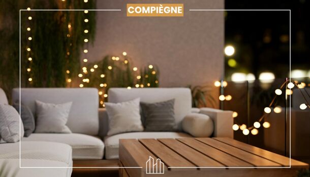 Appartement 3 pièces  à vendre Compiègne 60200