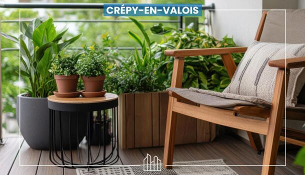 Appartement 3 pièces  à vendre Crépy-en-Valois 60800