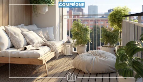 Appartement 4 pièces  à vendre Compiègne 60200
