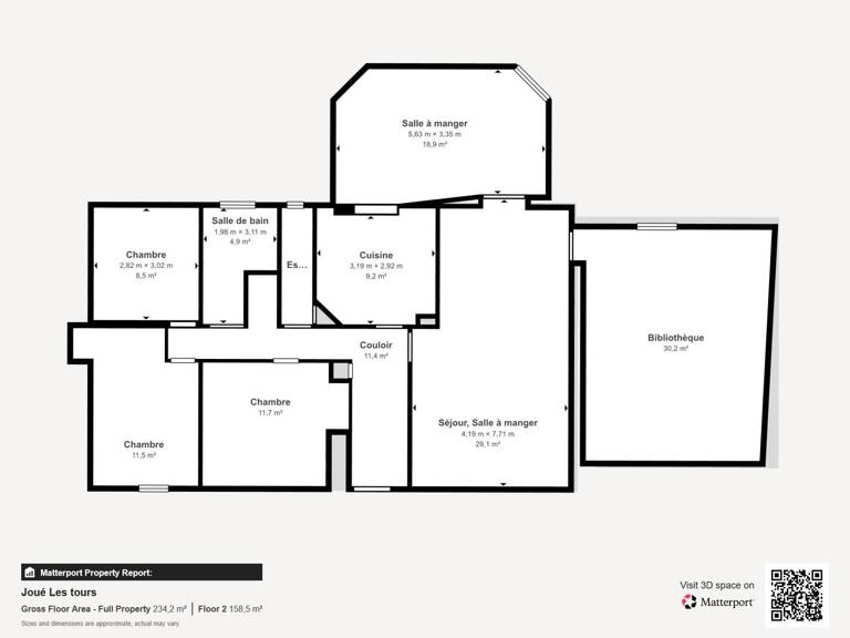 Maison familliales sur JOUE LES TOURS 171m² /228m² — photo 1