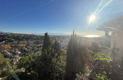 Haut de Cagnes maison de village terrasse vue mer — photo du bien