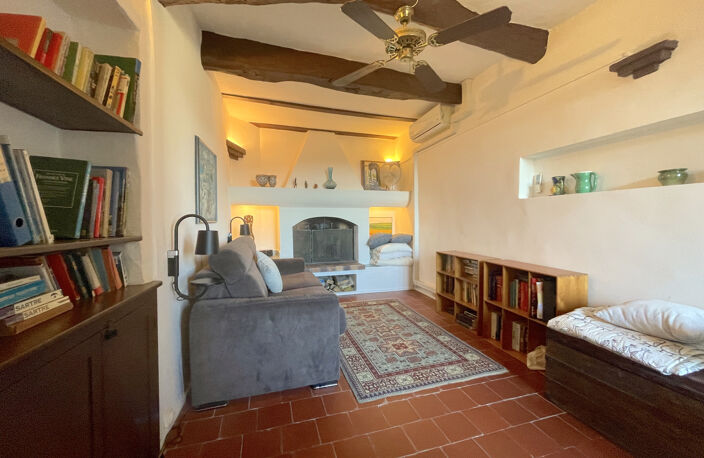 Haut de Cagnes maison de village terrasse vue mer — photo 4