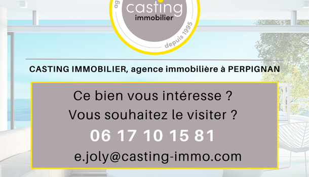 Appartement 2 pièces  à louer Perpignan 66000