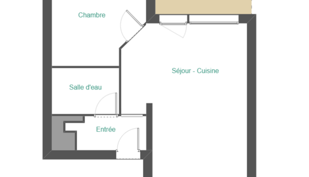 Appartement 2 pièces  à vendre Seignosse 40510