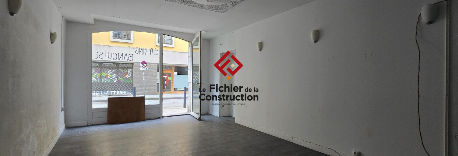 Commerce  38 m² à louer à Grenoble (38000)
