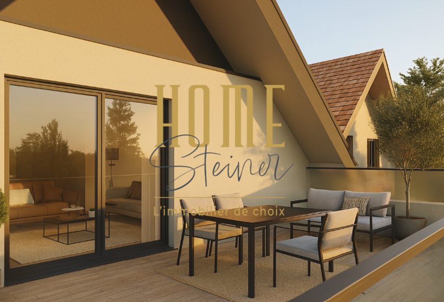 ATTIQUE EN DUPLEX À HOCHSTETT | TERRASSE AVEC VUE EXCEPTIONNELL — photo 1