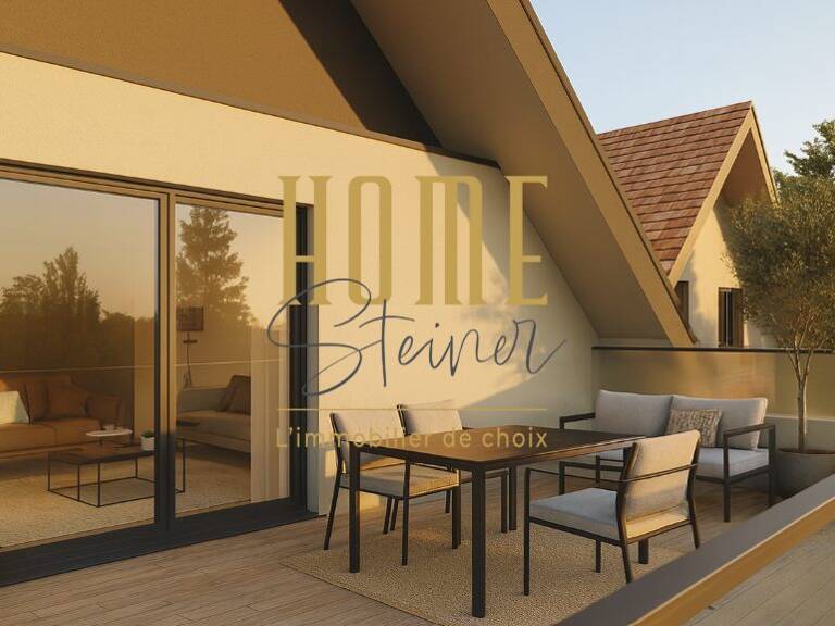 ATTIQUE EN DUPLEX À HOCHSTETT | TERRASSE AVEC VUE EXCEPTIONNELL — photo 1