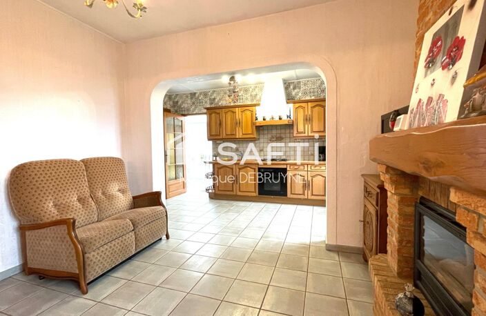 PRIX EN BAISSE : plain-pied de 90 m² sur 942 m² de terrain arboré à Estaires, grenier aménageable de 36 m². — photo 2