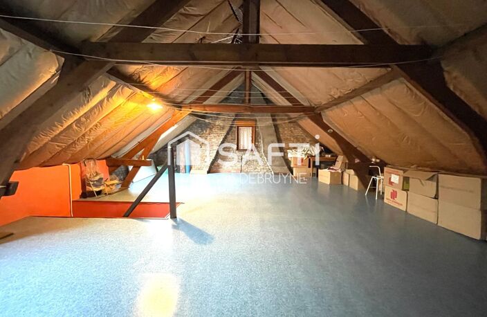 PRIX EN BAISSE : plain-pied de 90 m² sur 942 m² de terrain arboré à Estaires, grenier aménageable de 36 m². — photo 5
